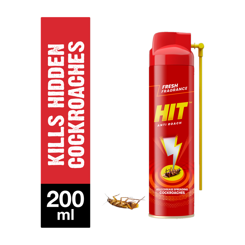 Hit Cockroach Killer Spray (Fresh Fragrance)(200 ml)