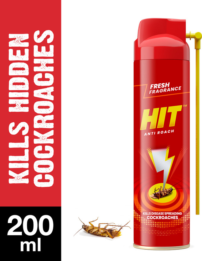 Hit Cockroach Killer Spray (Fresh Fragrance)(200 ml)