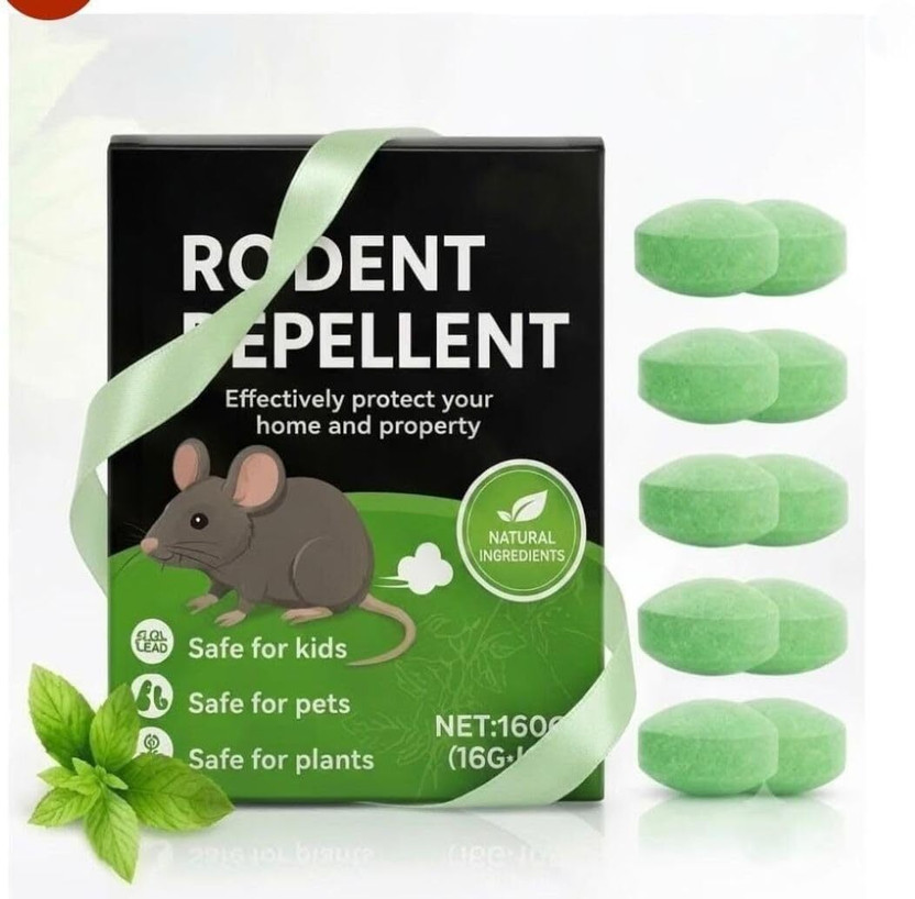 GCUT GCUT Mouse & Rat Repellent Plant-Based Rodent Control Solution Home, Kitchen, Garage(320 g) - Flipkart Deal