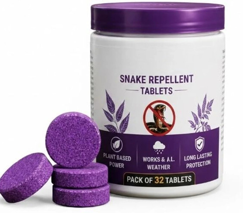 Frify Frify Plant-Based Snake Repellent Tablet Outdoor Protection Herbal Snake Deterrent(400 g) - Flipkart Deal