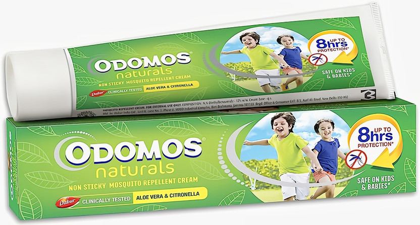 Dabur Natural Mosquito Repellent Green Odomos Cream 25g x 4(4 x 25 g)