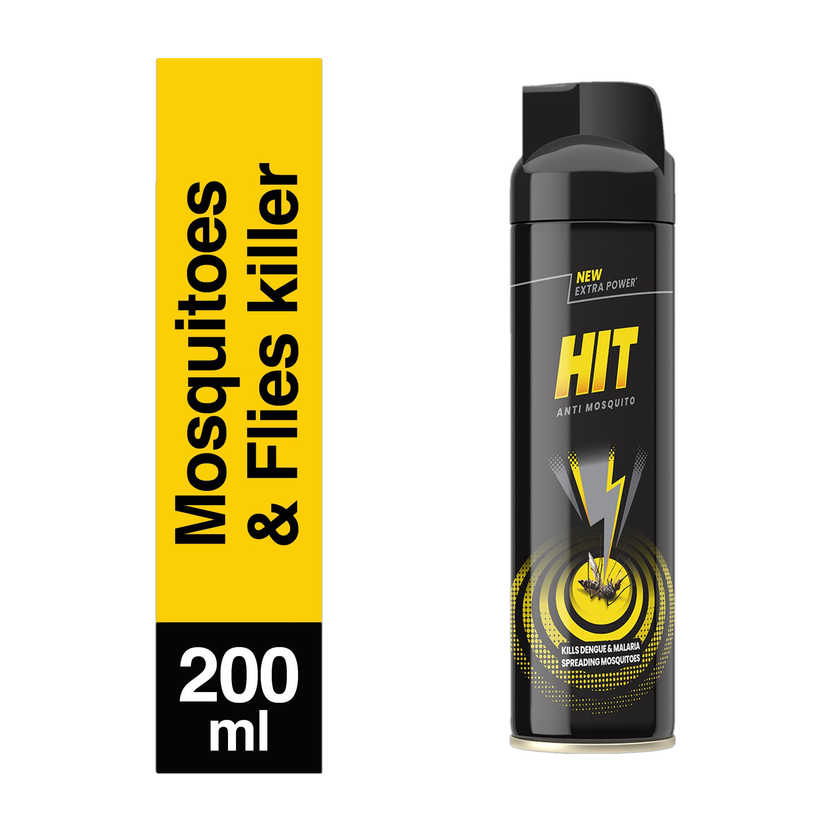 Hit Mosquito & Fly Killer Spray(200 ml)