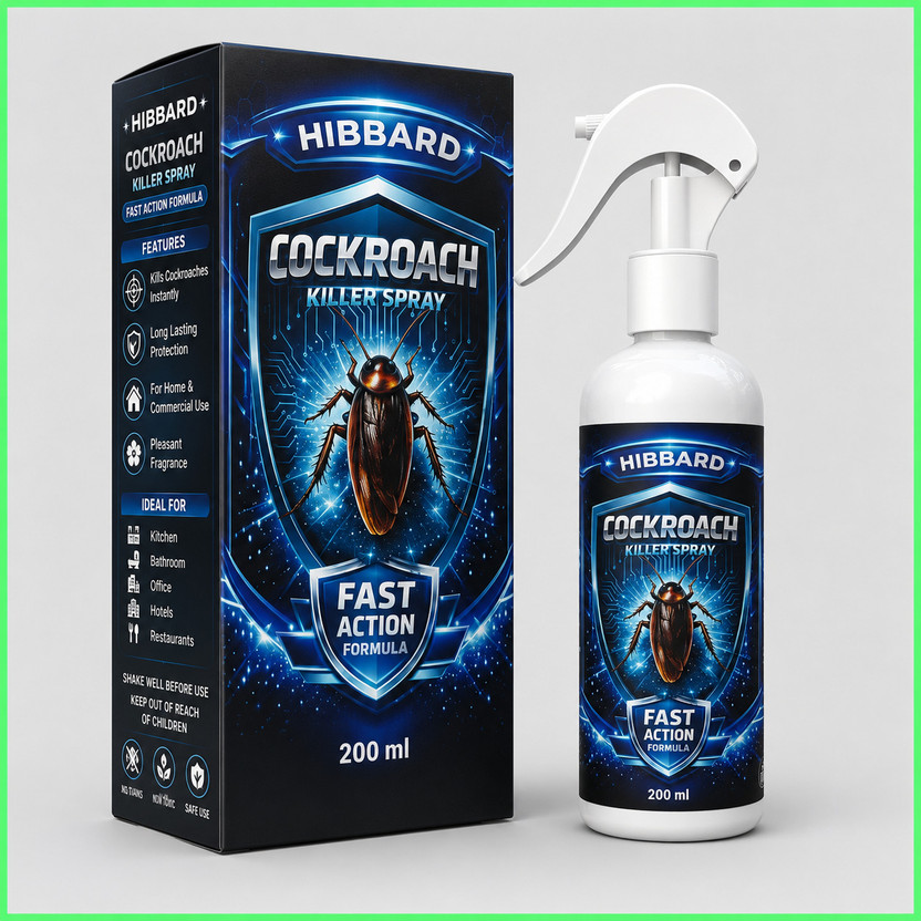 HIBBARD Extra Strong Cockroach Control | Home Pest Control(200 ml)