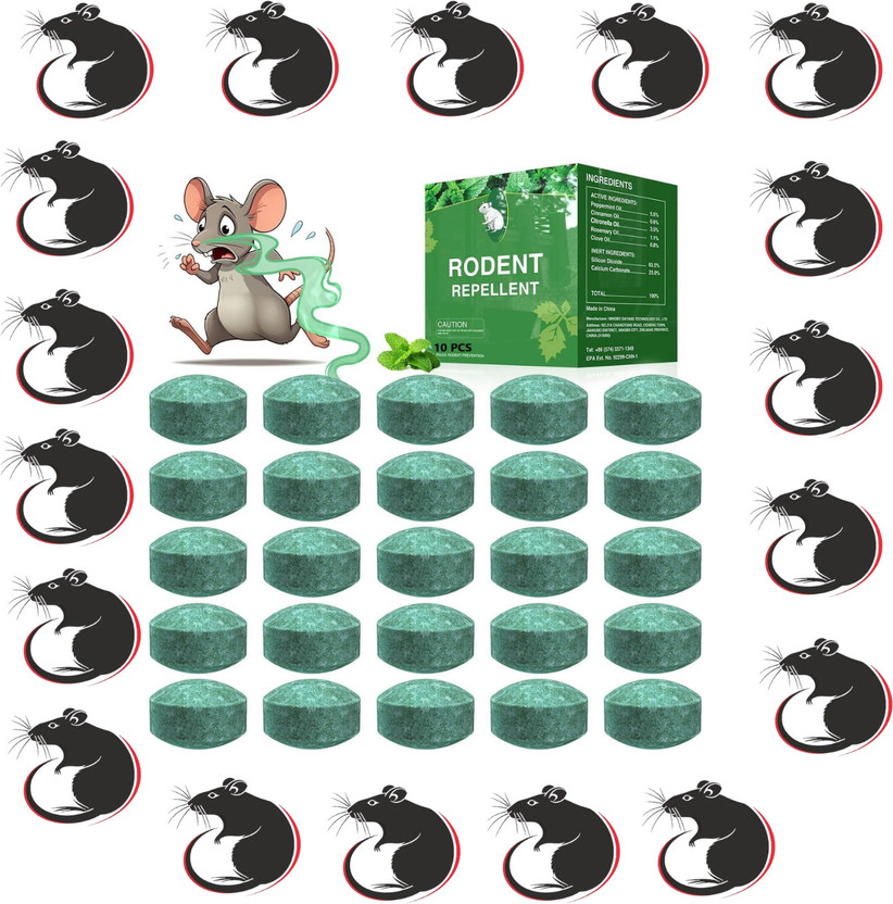 jelepiino Rat Repellent No Entry Rat Repellent Electric Insect Killer Indoor, Outdoor(25 x 0.4 Units)