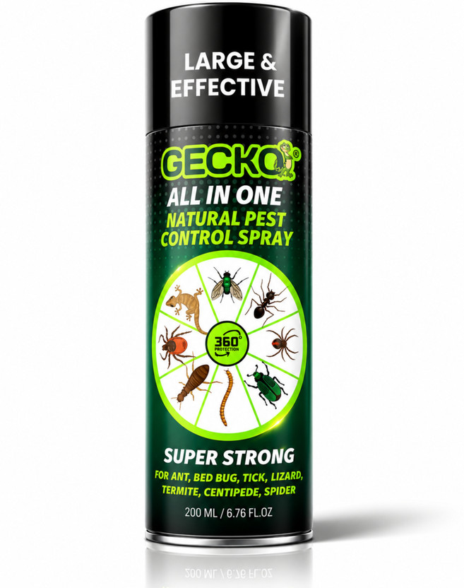 gecko gecko Home Pest Repellent Control | 100% Natural | No Kill Just Repel Easy(200 ml) - Flipkart Deal