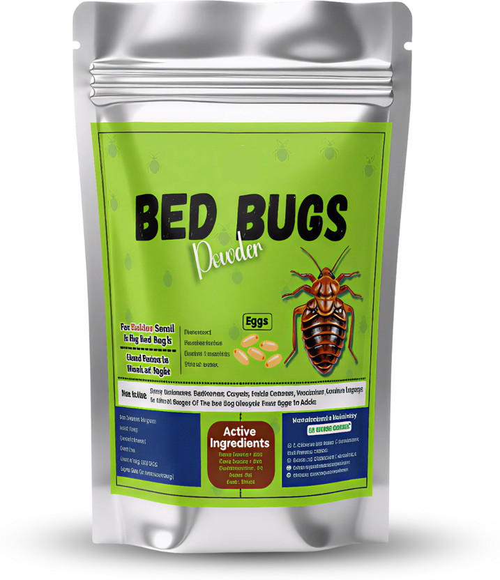 ND PEST CONTROL Bed Bugs Powder For Mattress|Bed Bug Killer for All Life Stages|Eliminates Eggs(40 g)