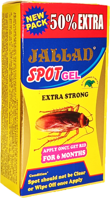 Jallad Anti Cockroach Gel powerful spot gel formula roach killer (Pack of 2)(2 x 10 ml)