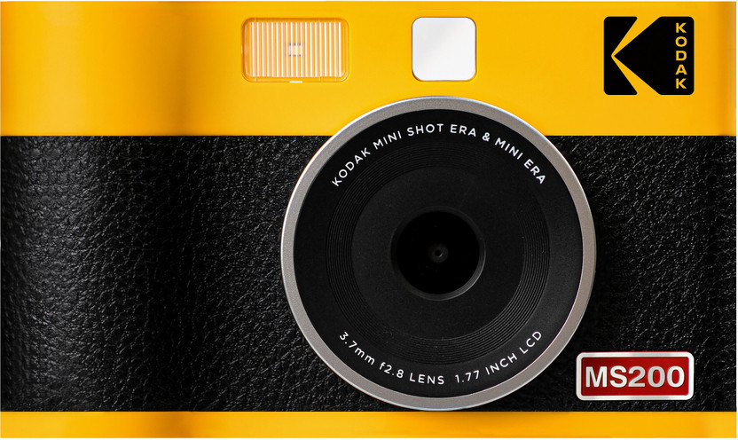 KODAK Mini Shot ERA Mini Shot 2 ERA 2-in-1 Instant Camera and Photo Printer 38 Sheets Instant Camera(Yellow)