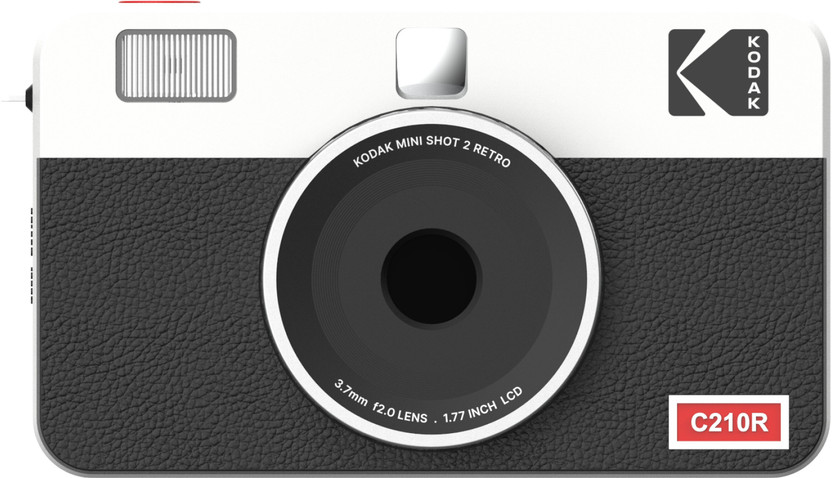 KODAK Mini Shot Retro Mini Shot 2 Retro C210RW-Bundle Instant Camera(White)
