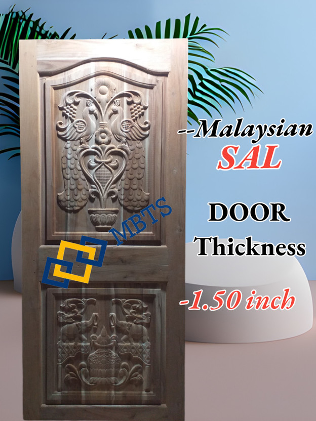 MAA MAA BASHUMATA MALAYSIAN SAL PEACOCK Interior Door(Timber) - Flipkart Deal