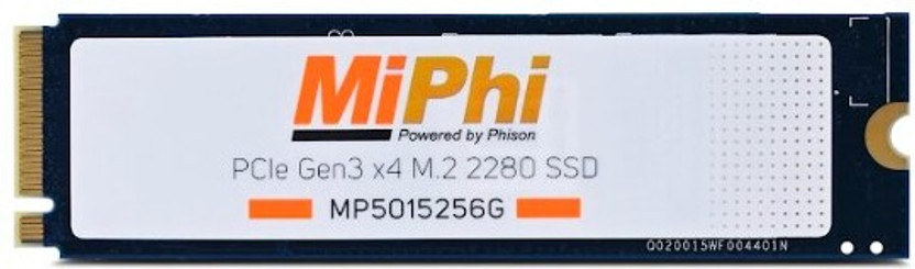 MIPHI MP300G3 256 GB Desktop, Laptop Black PCIe NVMe Internal Solid State Drive (SSD) (MP5015256G)(Interface: PCIe NVMe, Form Factor: M.2)