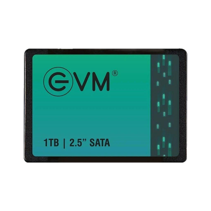 EVM EVM25 1 TB All in One PC's, Desktop, Laptop Black SATA Internal Solid State Drive (SSD) (EVM25/1TB)(Interface: SATA, Form Factor: 2.5 Inch)