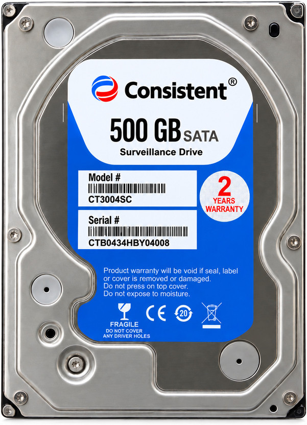 consistant consistant HARD DISK 500 GB All in One PC's, Desktop, Laptop, Network Attached Storage, Servers, Surveillance Systems Silver, Black SATA Internal Hard Disk Drive (HDD) (CT5003SC)(Interface: SATA, Form Factor: 3.5 inch) - Flipkart Deal