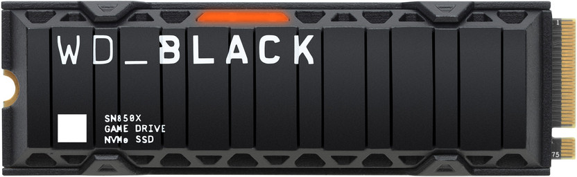 WESTERN DIGITAL WD SN850X 1 TB Desktop, Laptop Black PCIe NVMe Internal Solid State Drive (SSD) (WDS100T2XHE)(Interface: PCIe NVMe, Form Factor: M.2)