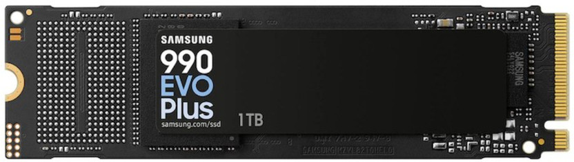 Samsung 990 EVO Plus 1 TB Desktop Black PCIe NVMe Internal Solid State Drive (SSD) (MZ -V9S1T0BW)(Interface: PCIe NVMe, Form Factor: M.2)