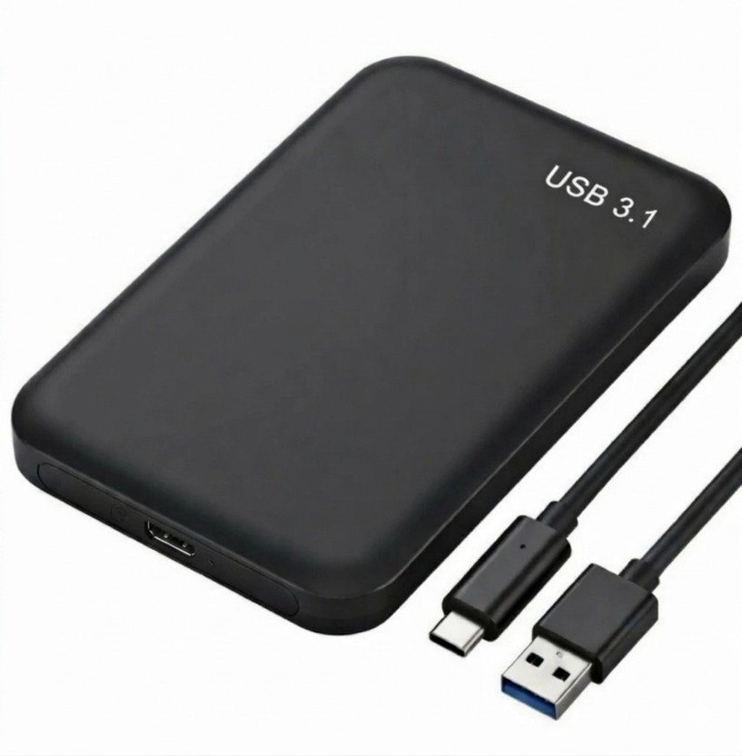 manjhi External 1 TB Laptop Black SATA Internal Hard Disk Drive (HDD) (Hi-Speed Portable Hard Drive (1TB))(Interface: SATA, Form Factor: 2.5 Inch)