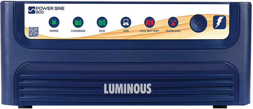 LUMINOUS power sine 800/12v-230v, 50hz 700 VA with 2 Year Warranty Pure Sine Wave Inverter