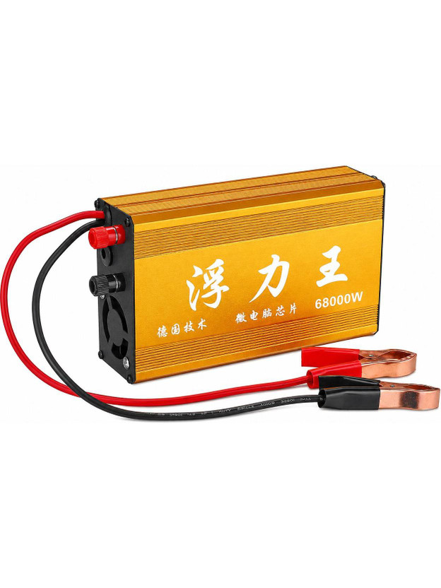 BANSAL ECOMMERCE 68000W Fishing Machine Power Inverter DC 12V 35A Pure Sine Wave Inverter(1000 VA)