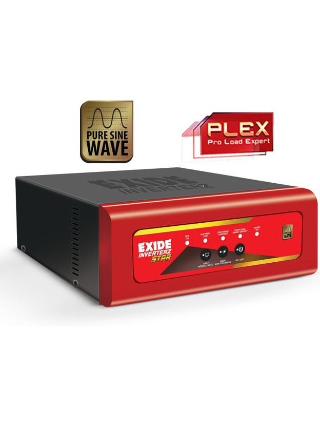 EXIDE EXIDE STAR STAR12V1375 with 42 Months Warranty Pure Sine Wave Inverter(1365 VA) - Flipkart Deal