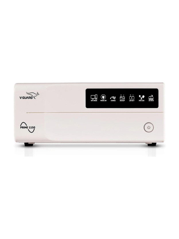 V-Guard Prime 1150 1000VA/800W Prime with 3 Year Warranty Pure Sine Wave Inverter(1000 VA)