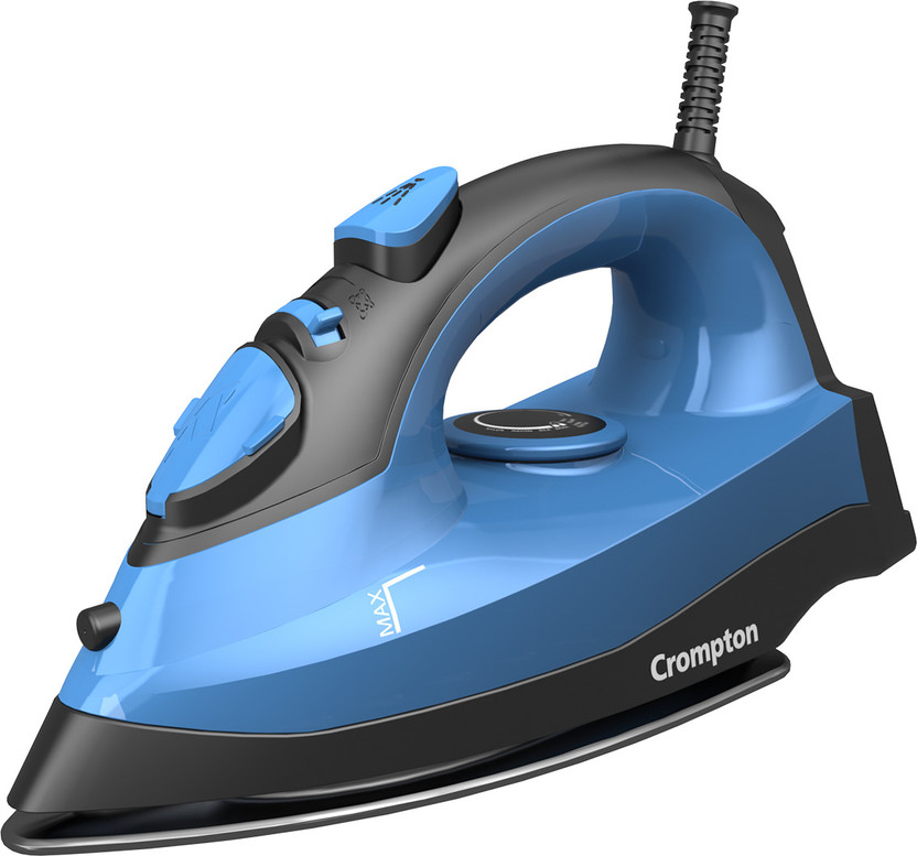 Crompton by Crompton Greaves Consumer Electricals Limited ACGSI-FABRIMAGICN 1200 W Steam Iron(Black and Blue)