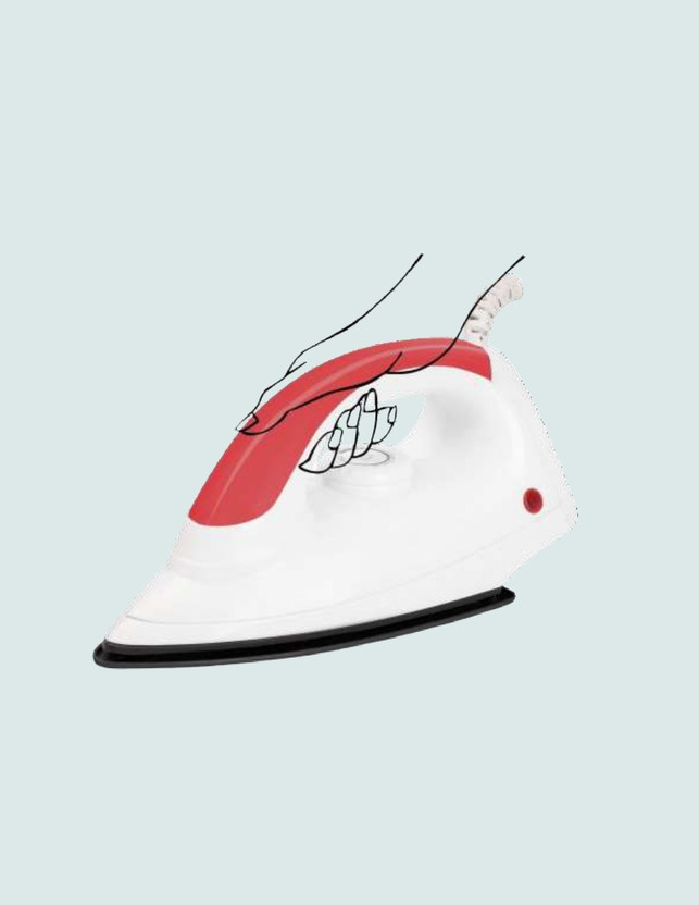 ARYAN Lightweight Dry and Wet Wrinkles Removing Machine for Home Office-Green 440 W Garment Steamer(Red)