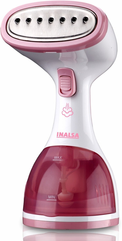 Inalsa Steamax 1200 W Garment Steamer(White, Pink)