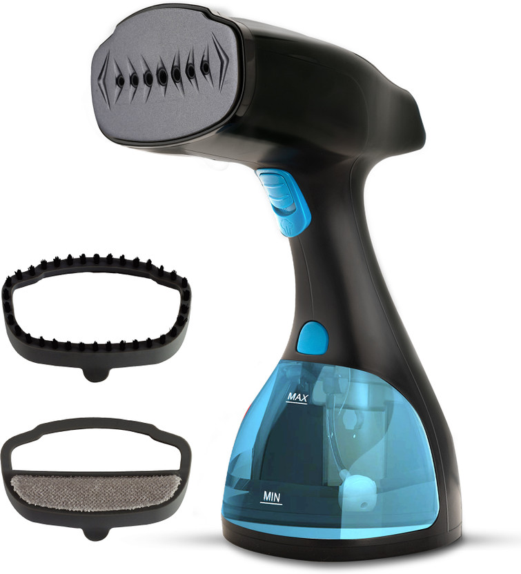 AGARO 33654 1500 W Garment Steamer(Black & Blue)