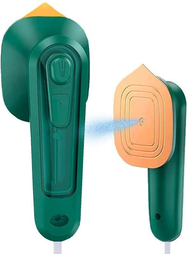 LAKHANI ENTERPRISE Handheld Micro Steam Iron, Dry & Wet Wrinkles Removing Iron - 15 Years Warranty 25 W Steam Iron(Green)