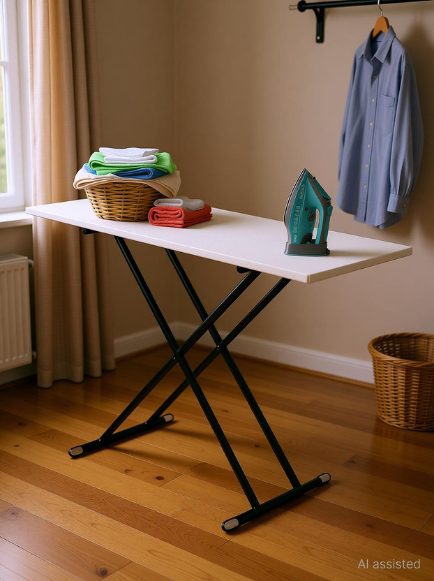 EuroQon Smart Foldable with 2 Height Adjustment Options Ironing Board