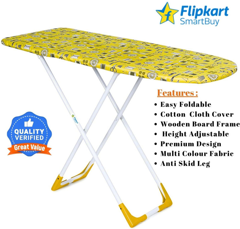 Flipkart SmartBuy Multicolour Iron Table 15*48 Ironing Board
