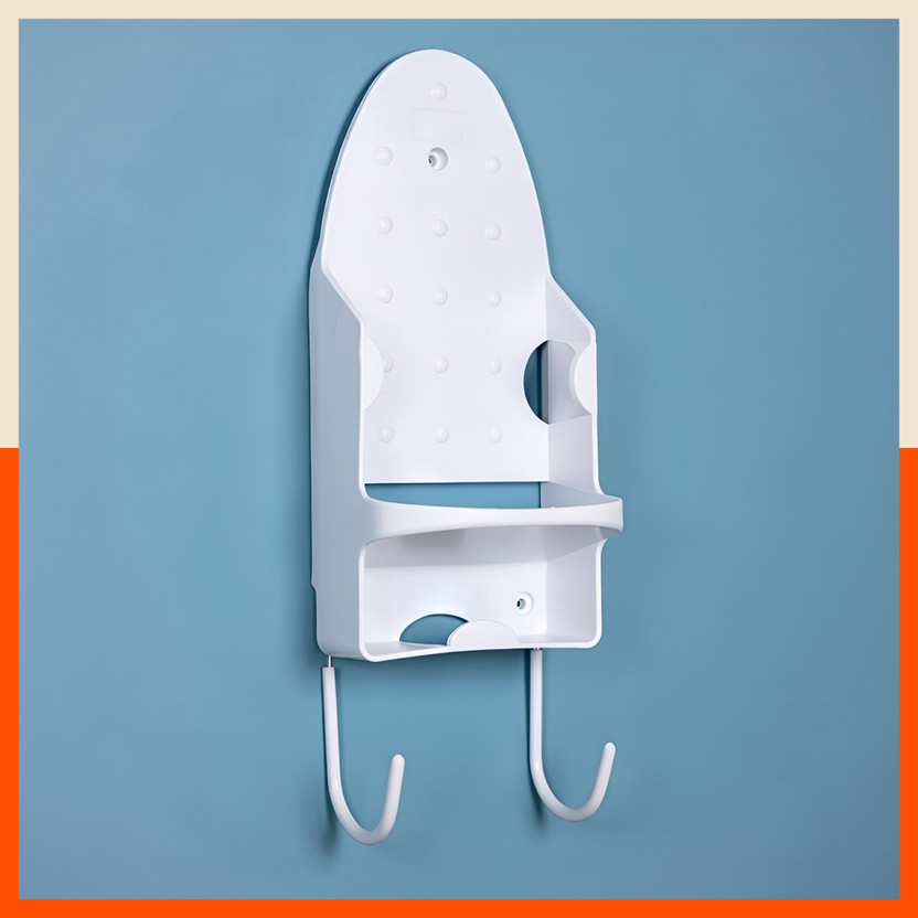 Bathla Bathla Wall Mounted Iron Board Holder with Detachable Hooks | White | Ironing Board - Flipkart Deal