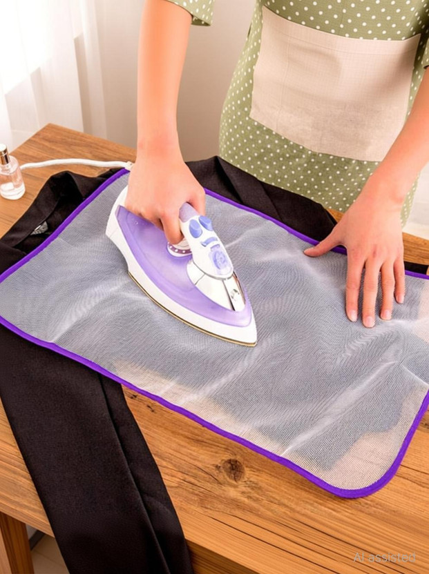 Manmit Enterprise High Temperature Resistance Ironing Heat Insulation Pad Mat Household Protective Ironing Mat(Polyester)