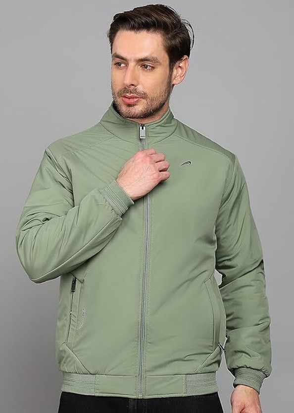 Ellipse Full Sleeve Solid Men Jacket
