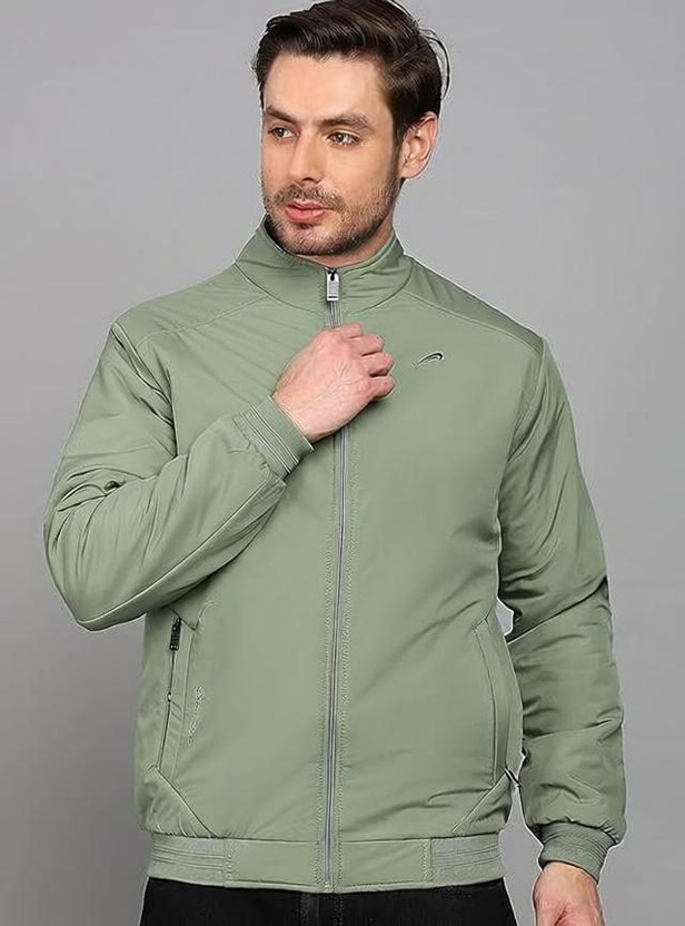 Ellipse Full Sleeve Solid Men Jacket