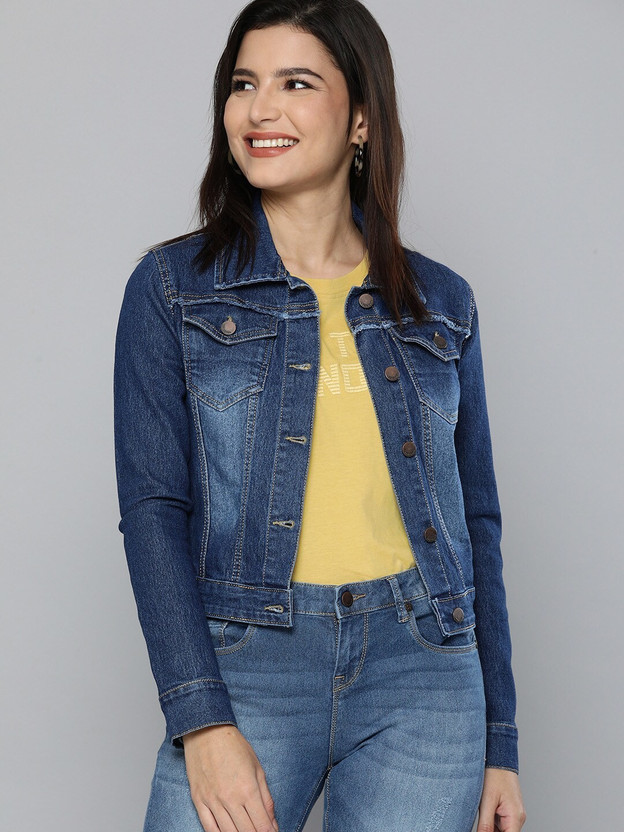 here&now denim jacket