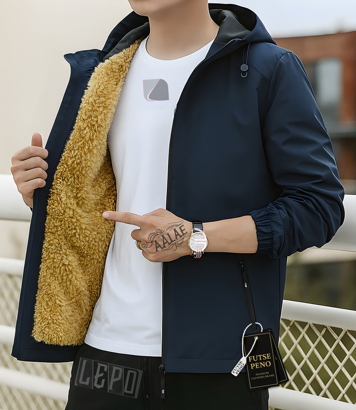 FUTSE PENO Full Sleeve Solid Men Jacket