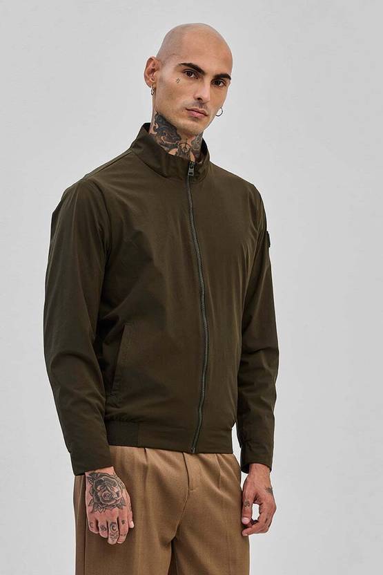 Snitch Full Sleeve Solid Men Jacket