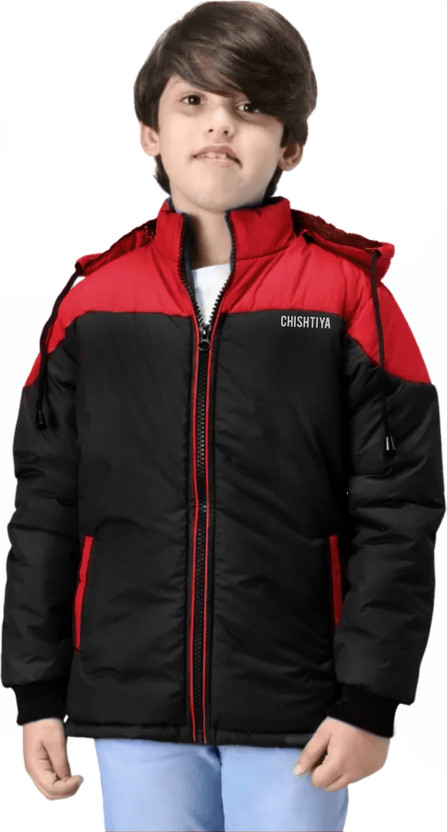 CHISHTIYA Full Sleeve Colorblock Boys Jacket