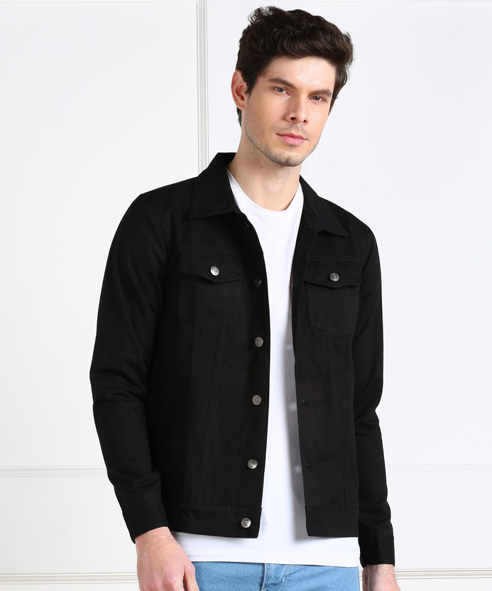 MONTREZ Full Sleeve Washed Men Jacket 