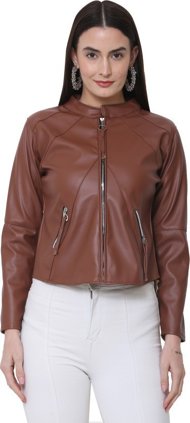 Sleeve Solid Women Jacket 