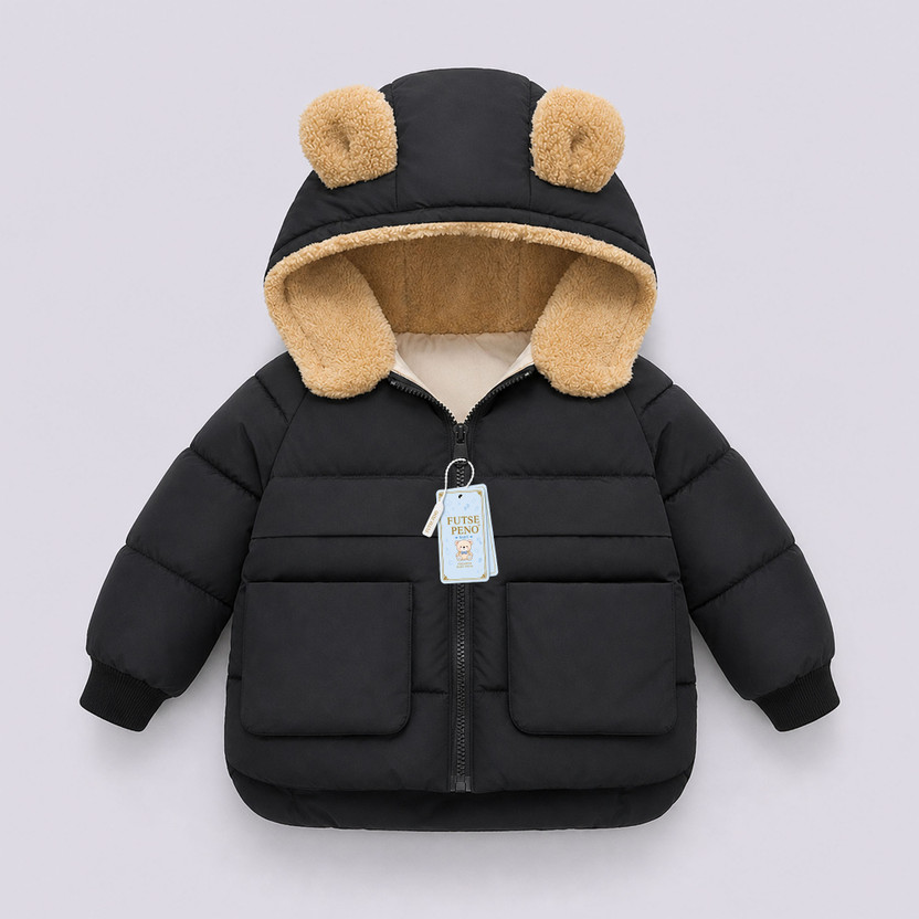 FUTSE PENO Full Sleeve Solid Boys & Girls Jacket