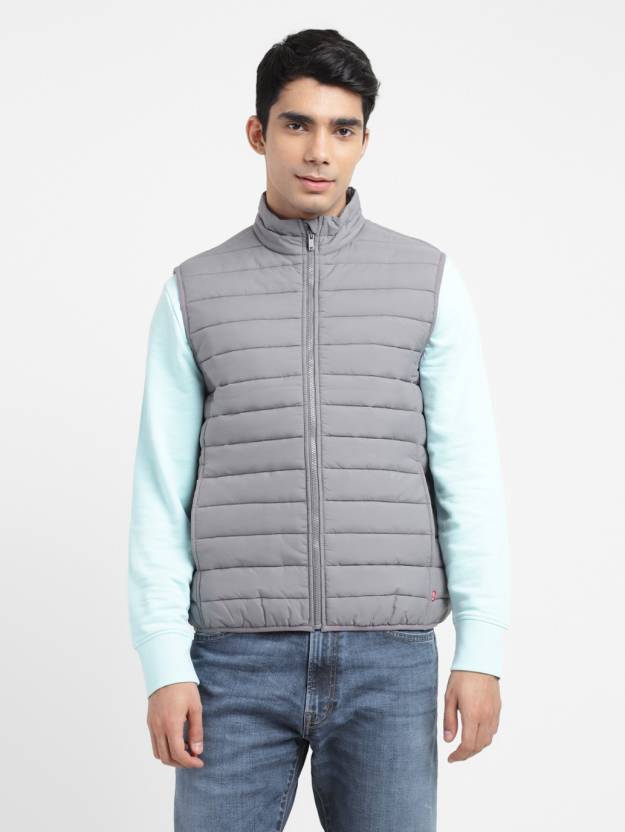 LEVI'S Sleeveless Solid Men Jacket - Buy LEVI'S Sleeveless Solid Men Jacket  Online at Best Prices in India 