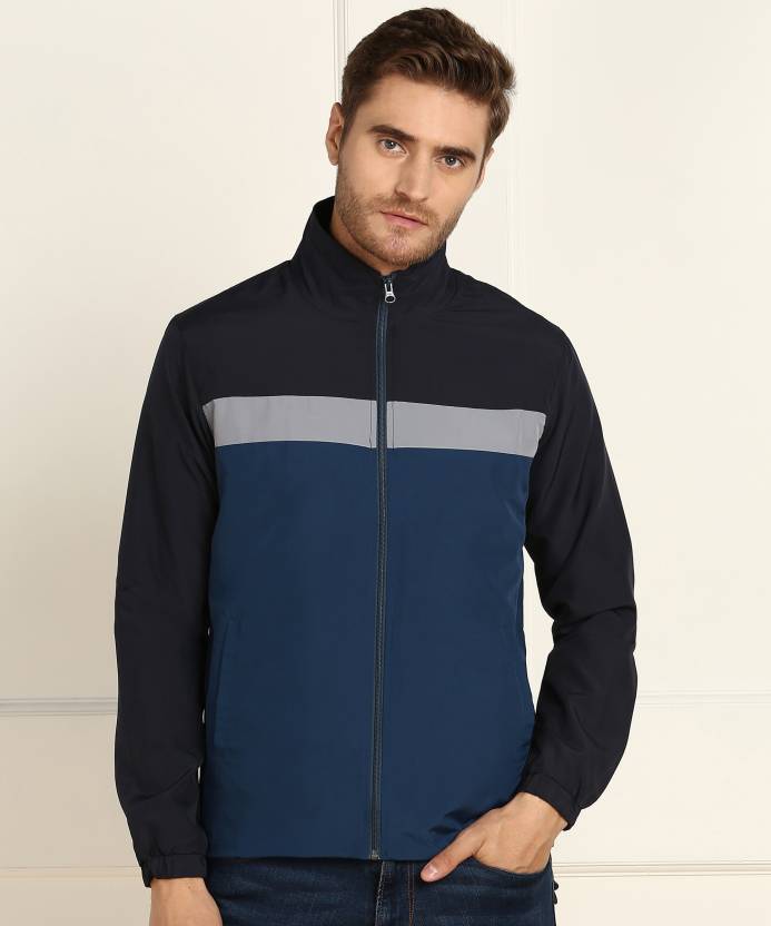 Breil By Fort Collins Full Sleeve Colorblock Men Sports Jacket