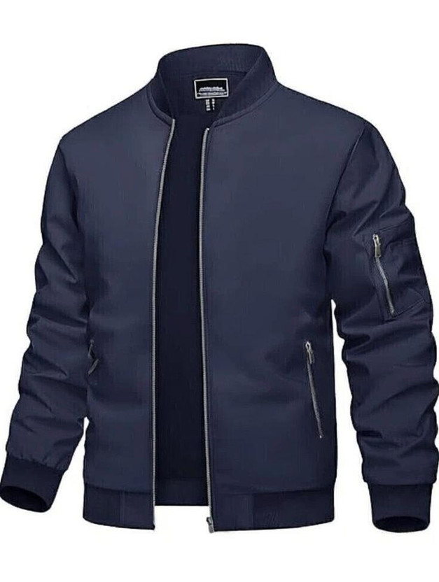 Mia Fashion Full Sleeve Solid Men Jacket