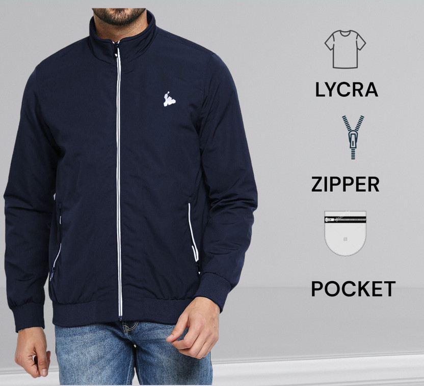 TEES TEES SPORTS Full Sleeve Solid Men Jacket - Flipkart Deal