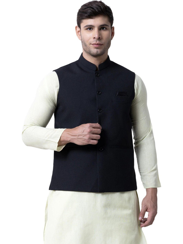 Flipkart P TEN Sleeveless Solid Men Jacket - Flipkart Deal