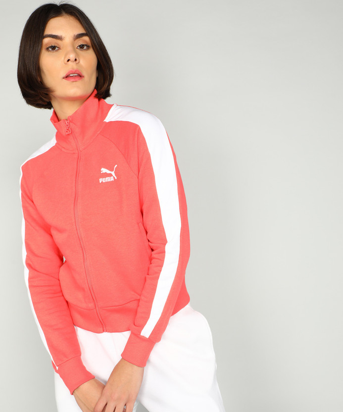 puma full sleeve printed women jacket