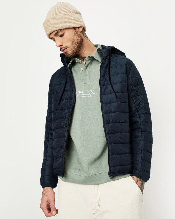 Nyter Full Sleeve Solid Men Jacket