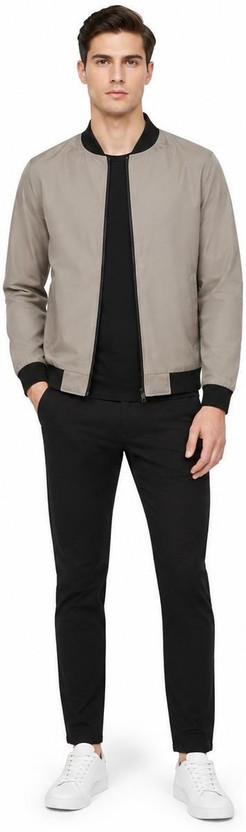 CHANDRE CHANDRE Full Sleeve Solid Men Jacket - Flipkart Deal